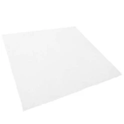 Beliani Shaggy - DEMRE Wit Polyester 200x200 Cm