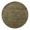 Rond Vloerkleed Felva Viscose Silk Groen - Interieur05 - Rond 220 Ø -Tapijt Wereld 1000011760