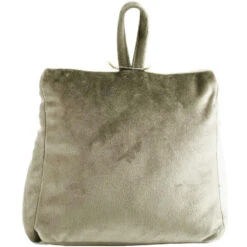 Mars & More Deurstopper - Fluweel - Olijfgroen - 18 Cm -Tapijt Wereld 1000014337 0102