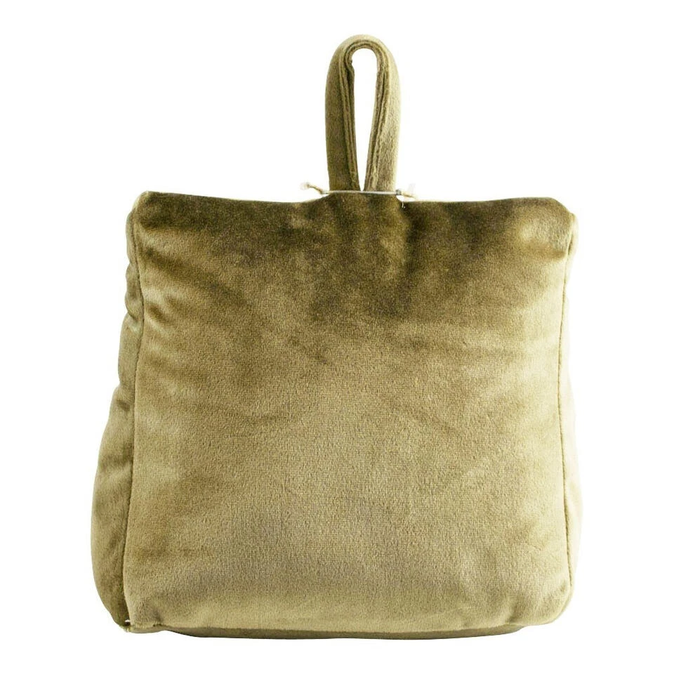 Mars & More Deurstopper - Fluweel - Goudkleurig - 17 Cm 5 Mars & More Deurstopper - Fluweel - Goudkleurig - 17 Cm - Afbeelding 3