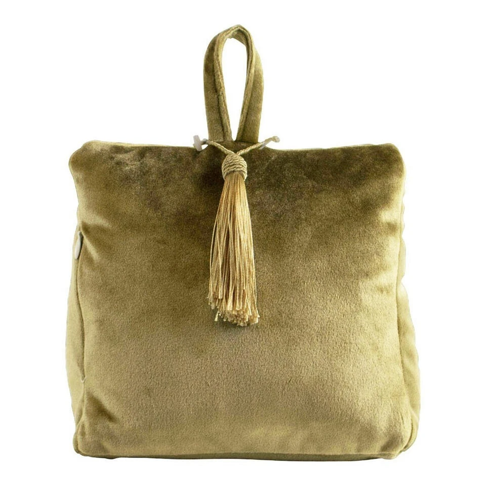 Mars & More Deurstopper - Fluweel - Goudkleurig - 17 Cm 3 Mars & More Deurstopper - Fluweel - Goudkleurig - 17 Cm