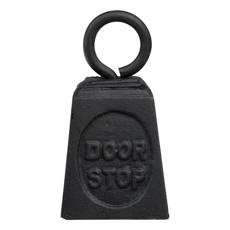 Esschert Design Deurstopper - Gewicht - Gietijzer - Zwart - 13 Cm 3 Esschert Design Deurstopper - Gewicht - Gietijzer - Zwart - 13 Cm