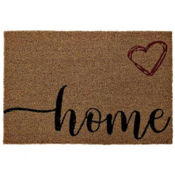 Items Deurmat - Rechthoekig - Naturel - Home - Kokos - 60 X 40 Cm