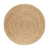 EVA Interior Rond Vloerkleed Jute Naturel - Rond 150 Ø -Tapijt Wereld 1000033830
