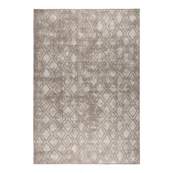 Rond Buitenkleed Frost - Bruin/grijs- Dubbelzijdig - EVA Interior - 200 Cm -...