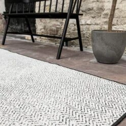 Buiten Loper - Balkonkleed Dahl - Zwart - Dubbelzijdig - EVA Interior - 80 X... -Tapijt Wereld 1000036235 0102