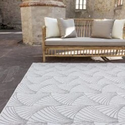 Interieur05 Buitenkleed Deco Bruin/grijs Dubbelzijdig - 240 X 340 -Tapijt Wereld 1000036238 0103