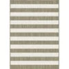 EVA Interior Buitenkleed Stripes Bruin/grijs Dubbelzijdig - 160 X 230 Cm -Tapijt Wereld 1000036244