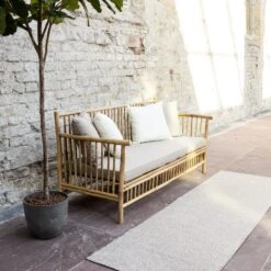 Buiten Loper - Balkonkleed Dahl - Bruin/Grijs - Dubbelzijdig - EVA Interior -... -Tapijt Wereld 1000036247 0103