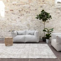 Buiten Vloerkleed Frost - Bruin/grijs- Dubbelzijdig - EVA Interior - 160 X 23... -Tapijt Wereld 1000043041 0103