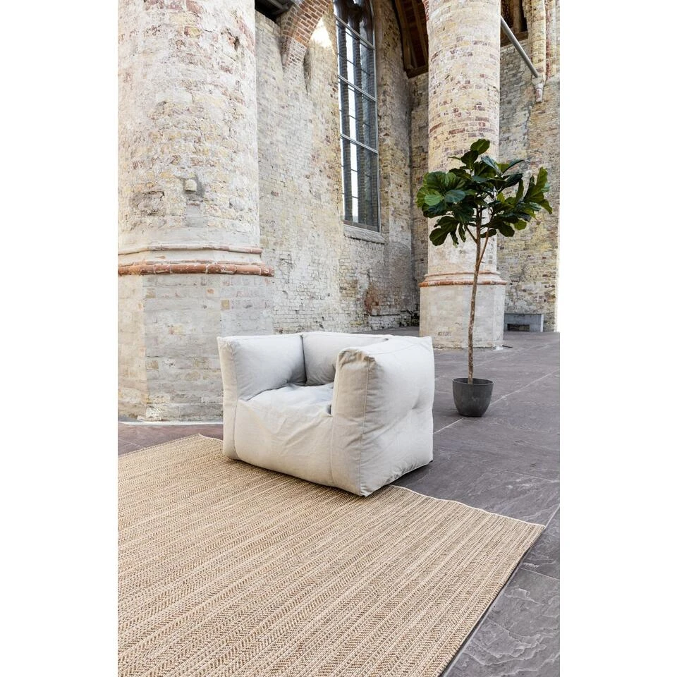 Interieur05 Buitenkleed Jute Outdoor Beige/bruin - 160 X 230 Cm 6 Interieur05 Buitenkleed Jute Outdoor Beige/bruin - 160 X 230 Cm - Afbeelding 4