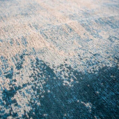 Vloerkleed Blauw Juul 160x230 Cm - 160x230x1 Cm - Stof - Blauw -Tapijt Wereld 1000046781 0101