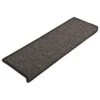 VidaXL Trapmatten Zelfklevend 15st Sisal-look 65x21x4cm Antracietkleur