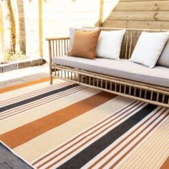 Interieur05 Buitenkleed Nariox Donkerbruin/lichtbruin/zwart - 200 X 290 Cm -Tapijt Wereld 1000060676 0102