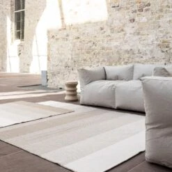 Buiten Vloerkleed Boa - Bruin/Grijs - Dubbelzijdig - EVA Interior - 200 X 290 Cm -Tapijt Wereld 1000060702 0103