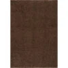 Loca Shaggy Vloerkleed Bruin Hoogpolig - 140x200 CM -Tapijt Wereld 1000066187