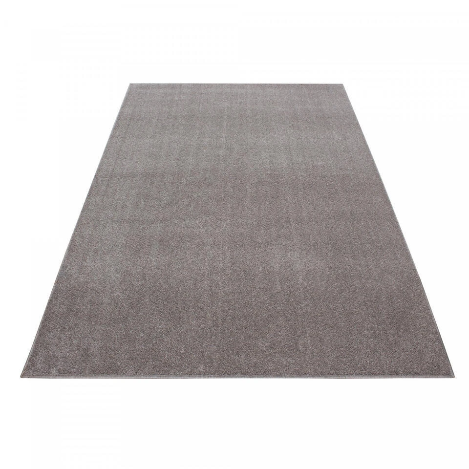 Basics Effen Vloerkleed Beige Laagpolig - 140x200 CM 3 Basics Effen Vloerkleed Beige Laagpolig - 140x200 CM