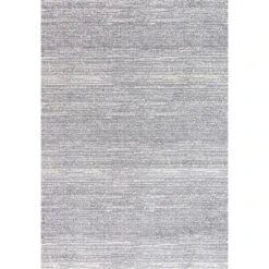 Loft Modern Effen Grijs Vloerkleed Laagpolig - 200x290 CM -Tapijt Wereld 1000066619 0101