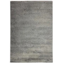 Relax Effen Vloerkleed Laagpolig Grijs - 120X170 CM