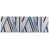 Beliani Laagpolig - ARTHUR Multicolor Polyester 80x240 Cm -Tapijt Wereld 1000067873