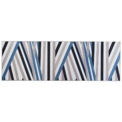 Beliani Laagpolig - ARTHUR Multicolor Polyester 80x240 Cm