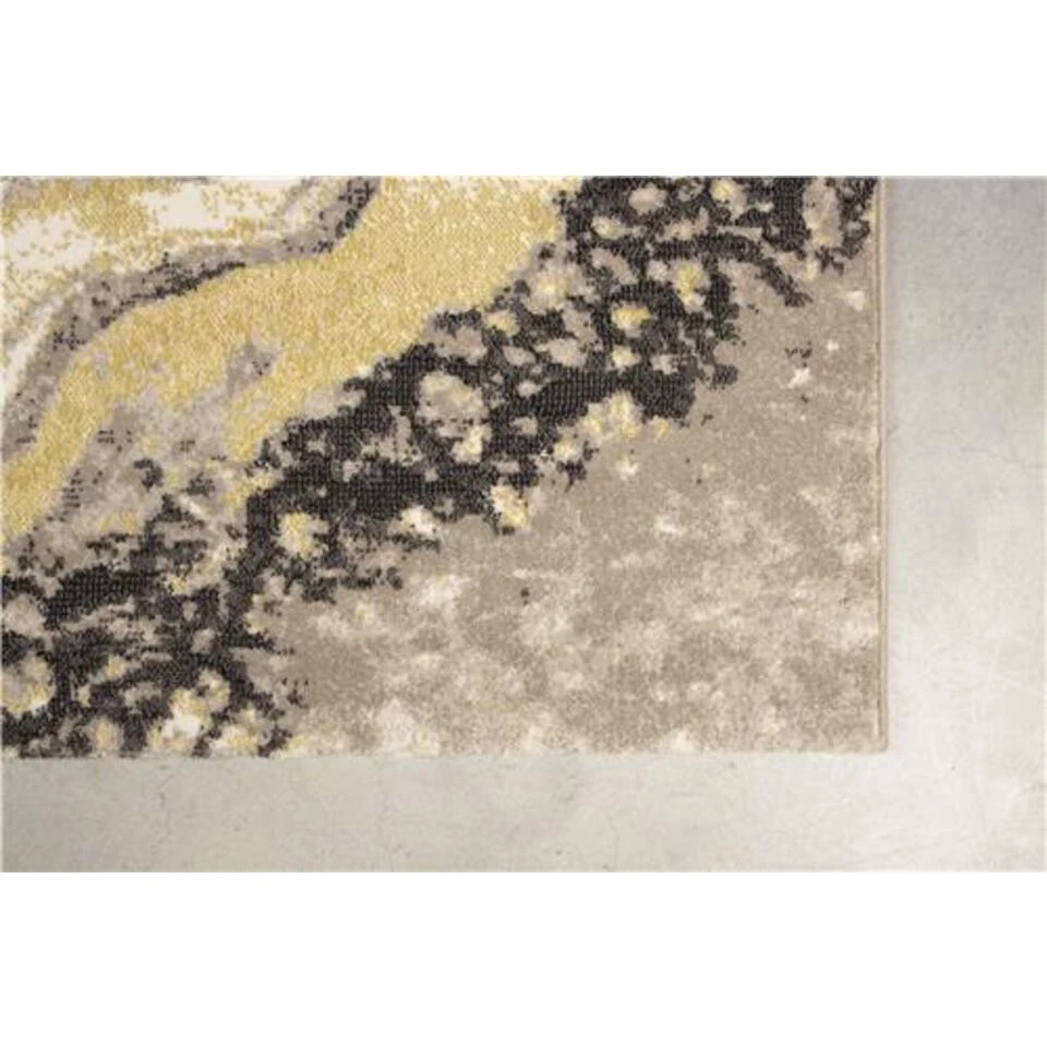 Giga Meubel Vloerkleed 160x230cm - Grijs/Oker - Vloerkleed Solar 6 Giga Meubel Vloerkleed 160x230cm - Grijs/Oker - Vloerkleed Solar - Afbeelding 4