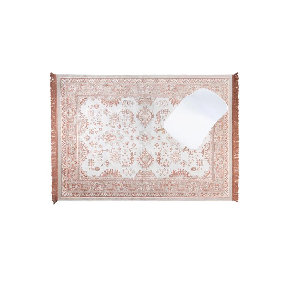 Puur Färlöv Vloerkleed - Stof - Roze 3 Puur Färlöv Vloerkleed - Stof - Roze