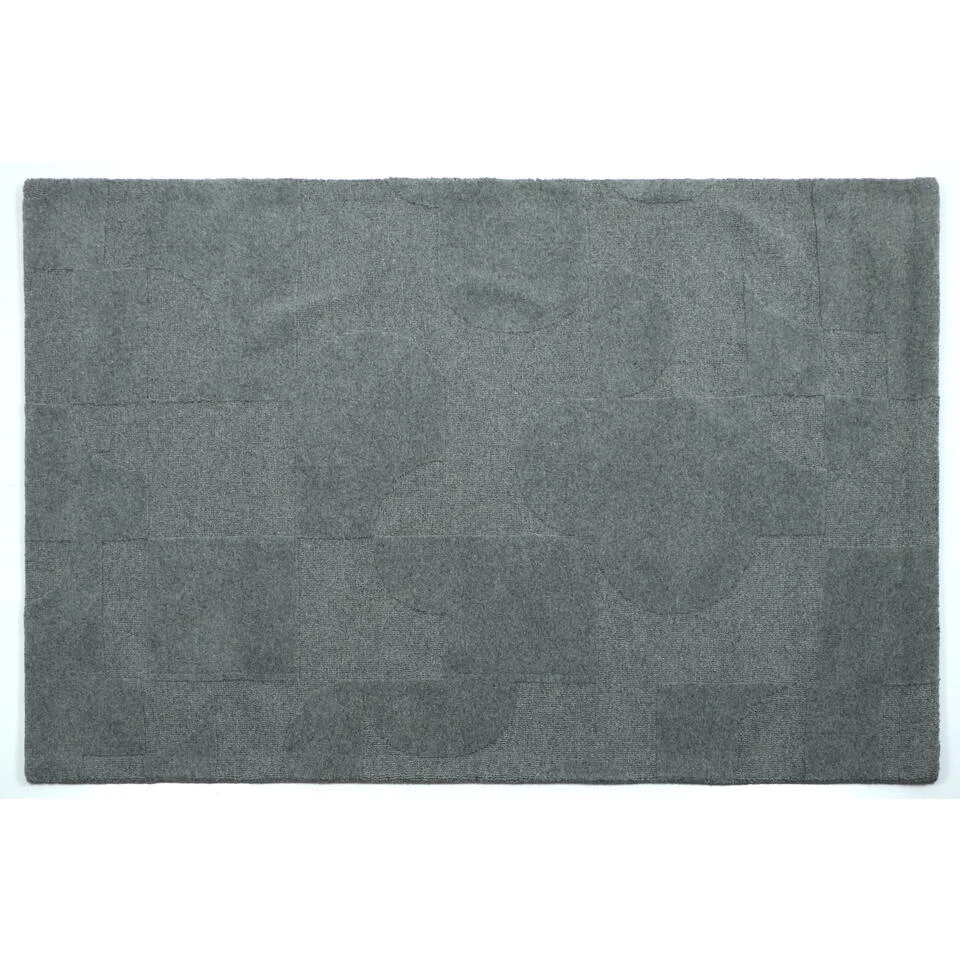 Vloerkleed Pastrana Donkergrijs 190x290cm 3 Vloerkleed Pastrana Donkergrijs 190x290cm