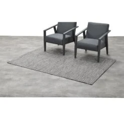 Garden Impressions Buitenkleed Castle 120x170 Cm - Deep Grey -Tapijt Wereld 1000078006 0102