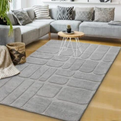 Vloerkleed Bermudez Grijs 160x230cm -Tapijt Wereld 1000079301 0103