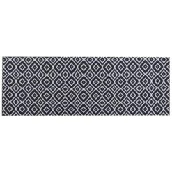 Beliani Loper - KARUNGAL Zwart Polyester 70x200 Cm