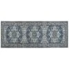 Beliani Loper - KOTTAR Grijs Polyester 80x200 Cm -Tapijt Wereld 1000081405
