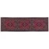 Beliani Loper - VADKADAM Rood Polyester 60x200 Cm 2 Beliani Loper - VADKADAM Rood Polyester 60x200 Cm -Tapijt Wereld 1000081411