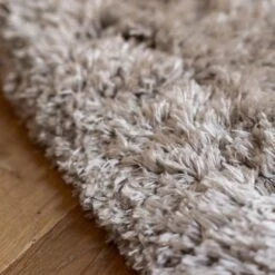 Interieur05 Hoogpolig Vloerkleed Fender Wit/creme - Rond 200 Ø -Tapijt Wereld 1000082821 0103