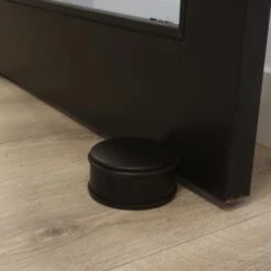 Orange85 Deurstop Deurstopper Deurbuffer Mat Zwart 11x5.3cm Binnen -Tapijt Wereld 1000085326 0101