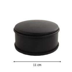 Orange85 Deurstop Deurstopper Deurbuffer Mat Zwart 11x5.3cm Binnen -Tapijt Wereld 1000085326 0111