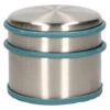 Alpina Deurstopper Van 1.1 Kilo Staal Met Blauwe Kunststof Rand 9 X 7 Cm -Tapijt Wereld 1000085681