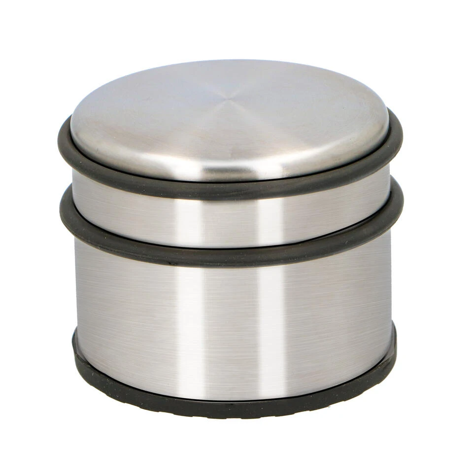 Alpina Deurstop - 1,1 Kg - Metaal - Rubberen Rand - 9 X 7 Cm 3 Alpina Deurstop - 1,1 Kg - Metaal - Rubberen Rand - 9 X 7 Cm