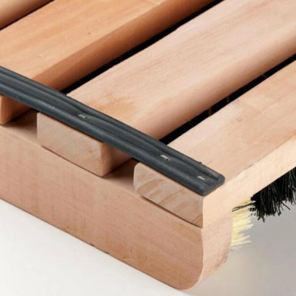 Orange85 Deurmat Voetveger Borstel Schoenborstel Hout 3 Orange85 Deurmat Voetveger Borstel Schoenborstel Hout - Afbeelding 2