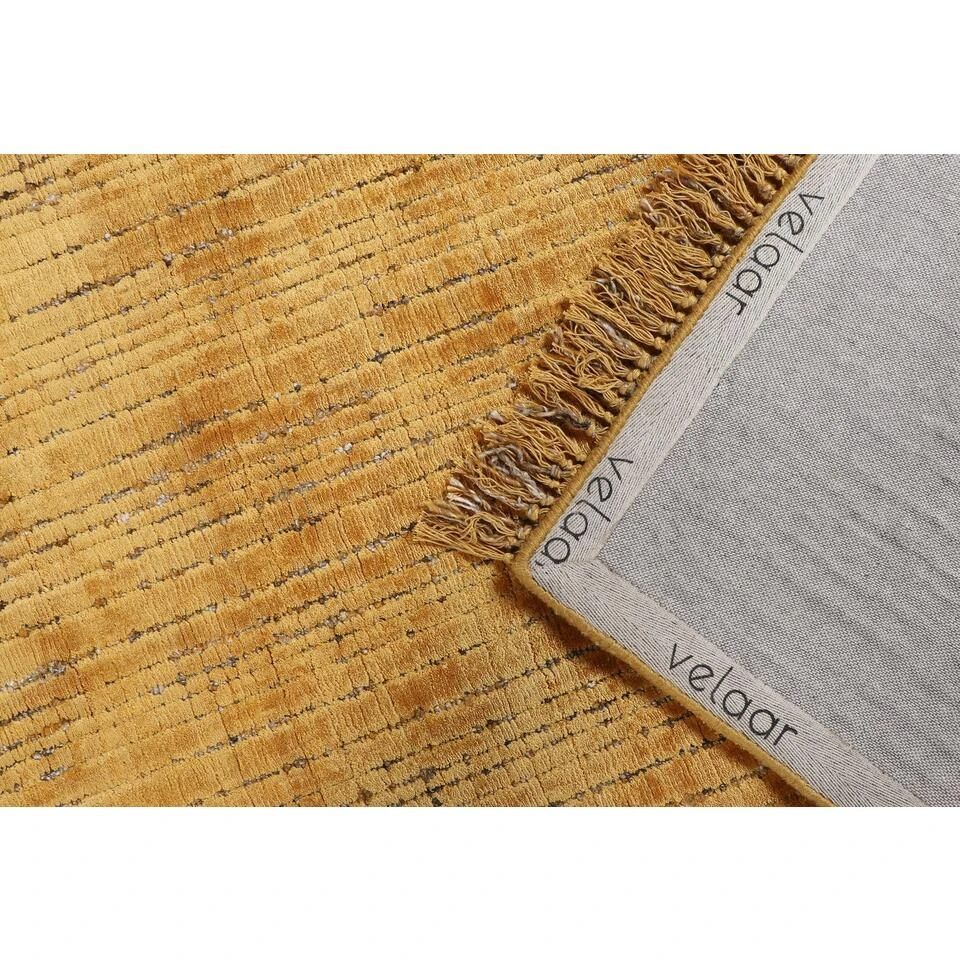 Giga Meubel Vloerkleed Katoen - Mosterd - 160x230cm - Kleed Milan 4 Giga Meubel Vloerkleed Katoen - Mosterd - 160x230cm - Kleed Milan - Afbeelding 2