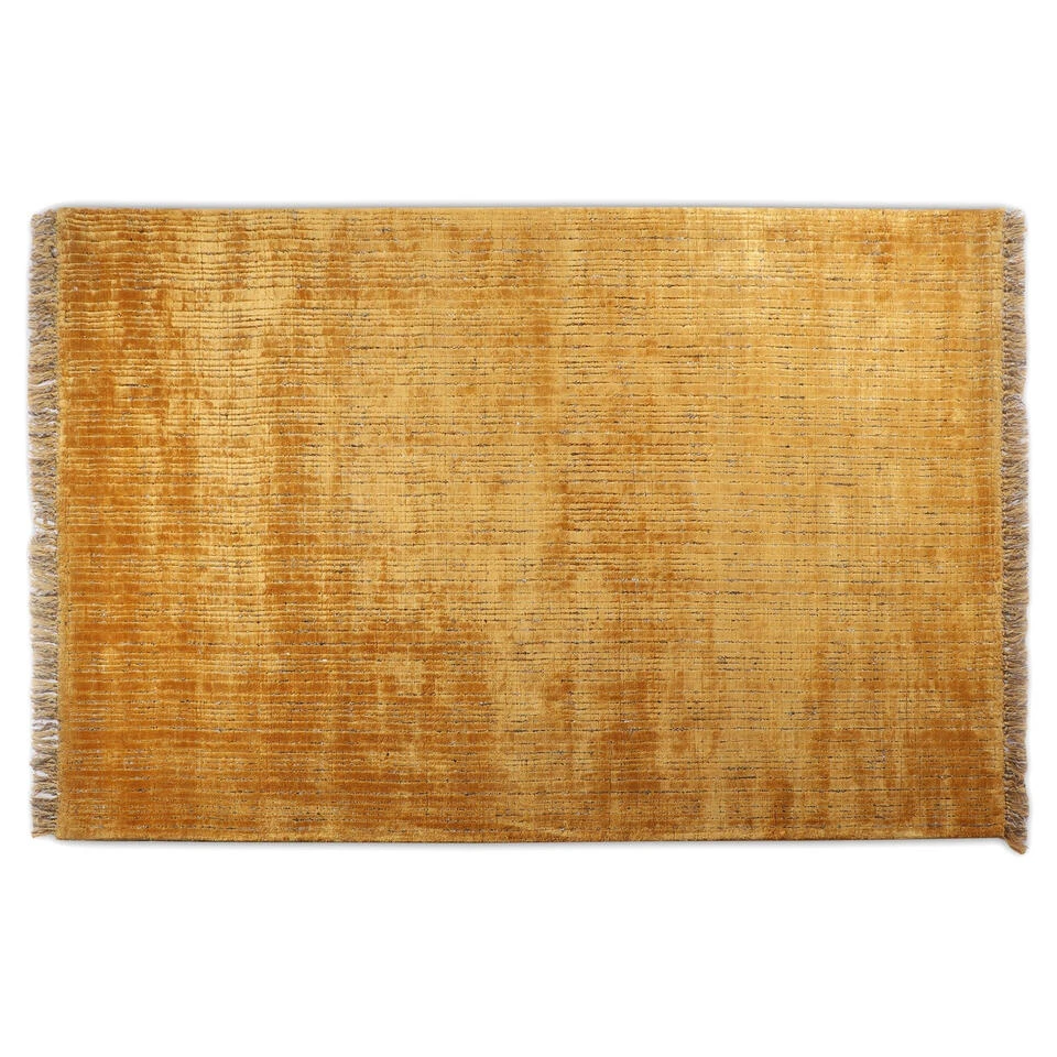 Giga Meubel Vloerkleed Katoen - Mosterd - 160x230cm - Kleed Milan 3 Giga Meubel Vloerkleed Katoen - Mosterd - 160x230cm - Kleed Milan