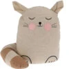 H&S Collection Deurstopper 1 Kilo Gewicht - Kat/poes - Beige - 17 X 14 -Tapijt Wereld 1000089279
