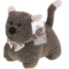 H&S Collection Deurstopper 1 Kilo Gewicht - Kat/poes - Grijs - 17 X 14 -Tapijt Wereld 1000089284