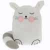 H&S Collection Deurstopper 1 Kilo Gewicht - Kat/poes - Wit - 17 X 14 -Tapijt Wereld 1000089285
