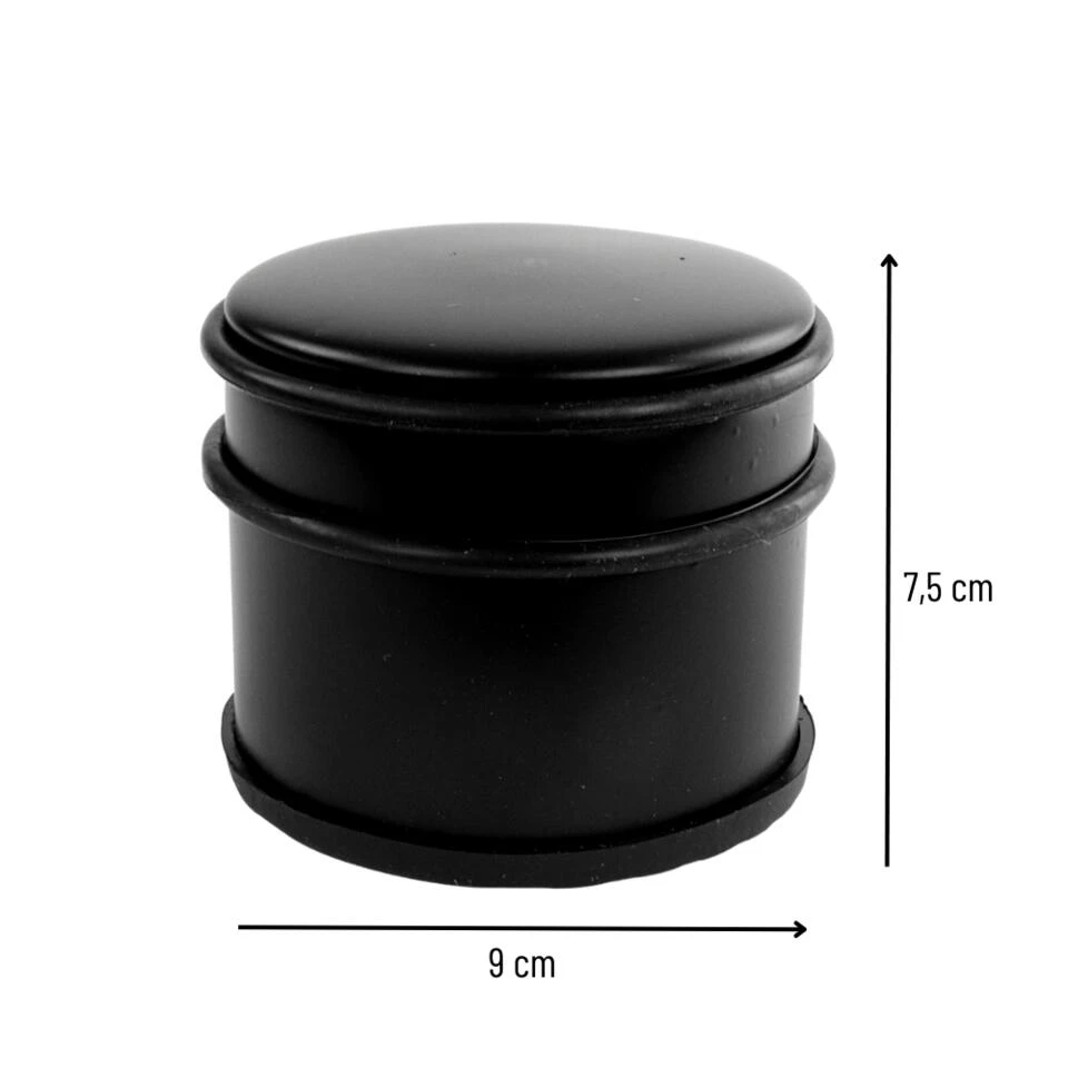 Orange85 Deurstop Deurstopper Deurbuffer Mat Zwart 9x7,5cm Binnen 6 Orange85 Deurstop Deurstopper Deurbuffer Mat Zwart 9x7,5cm Binnen - Afbeelding 4