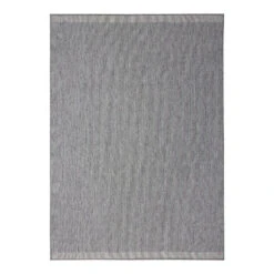 Buitenkleed Border - Grijs/wit - Dubbelzijdig - EVA Interior - 160 X 230 Cm