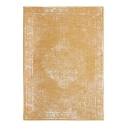 Buitenkleed Sage - Geel/Okergeel - Dubbelzijdig - EVA Interior - 160 X 230 Cm