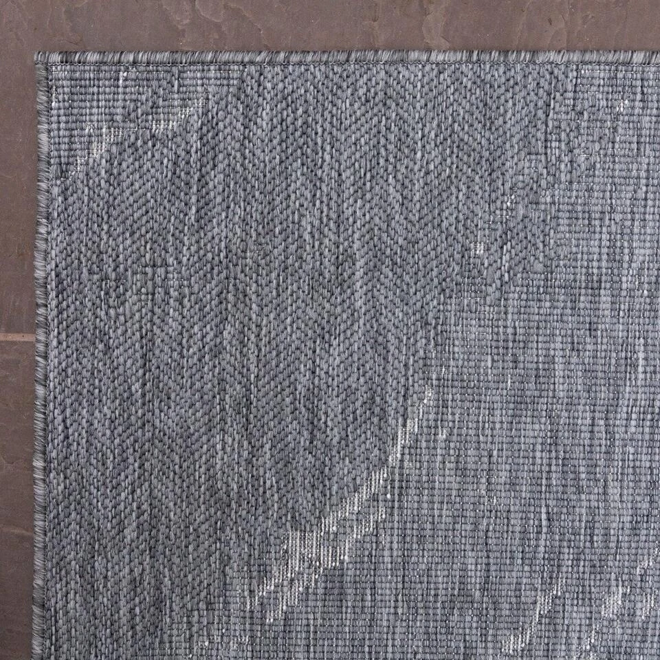 Buitenkleed Marble - Grijs/wit - Dubbelzijdig - EVA Interior - 200 X 290 Cm 6 Buitenkleed Marble - Grijs/wit - Dubbelzijdig - EVA Interior - 200 X 290 Cm - Afbeelding 4