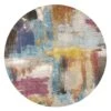 Picasso Artisan Vintage Rond Vloerkleed Multi Laagpolig - 300 CM ROND