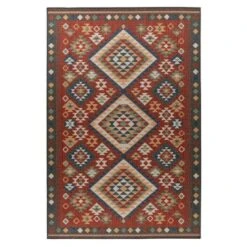 Capri Vintage Vloerkleed Binnen En Buiten Laagpolig Multi - 160x230 CM